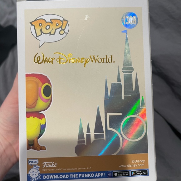 FUNKO POP- PARROT JOSE Walt Disney 50th Anniversary - Picture 3 of 3